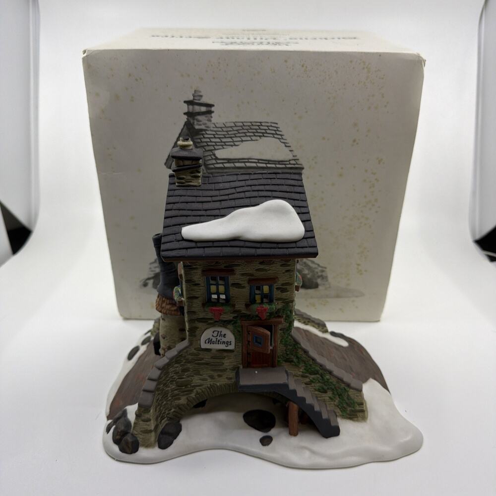 Department 56 Dickens Village Series 5833-5 The Maltings Retired 1995 w/ Box